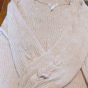 Women's Pink Knit Sweater